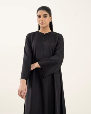 Stitched Summer ’25 2-Piece Lawn Black