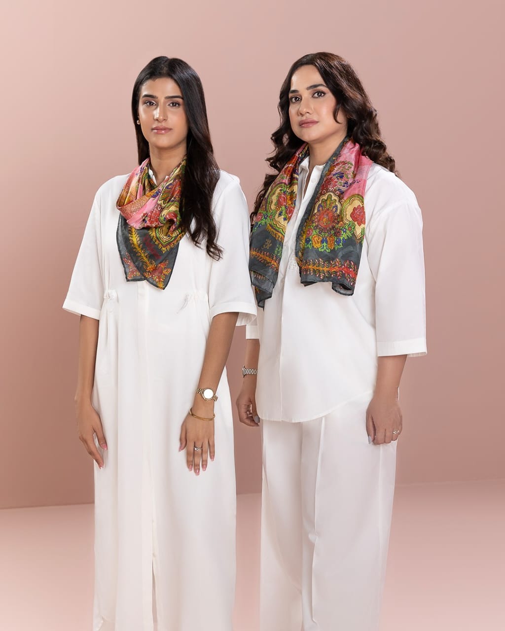 WHITE Stitched Summer ’25 3-Piece Lawn White