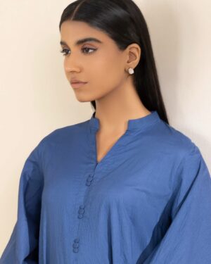 Stitched Summer ’25 2-Piece Lawn Blue