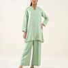 gre Stitched Summer 2025 Lawn 2-Piece Suit in Patina Green